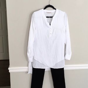 Soft Suroundings White Blouse